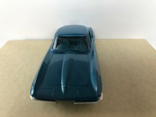 1967 Corvette Coupe Blue/Blue.  1/25 scale Dealer Promo 3