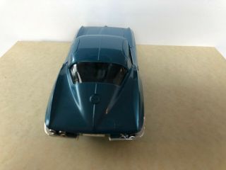 1967 Corvette Coupe Blue/Blue.  1/25 scale Dealer Promo 4