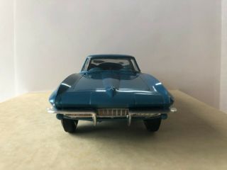 1967 Corvette Coupe Blue/Blue.  1/25 scale Dealer Promo 7