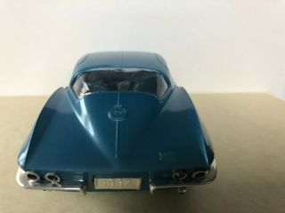1967 Corvette Coupe Blue/Blue.  1/25 scale Dealer Promo 8