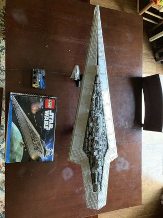 Lego Star Destroyer (10221) 100 Complete W/ Minifigures And Instructions