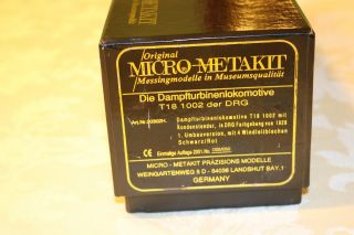 MICRO METAKIT HO BRASS DRG BR T18 1002 Messing - Modelle,  Laiton - RARE 28/50 9