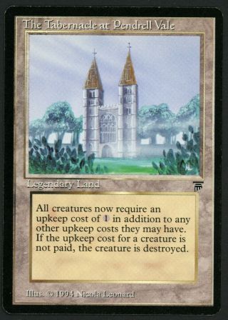 1x English The Tabernacle At Pendrell Vale Mtg Legends - Kid Icarus -