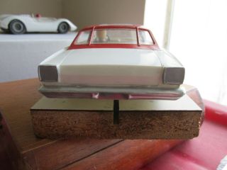 COX 1966 Dan Gurney Ford Galaxie 1/24 scale slot car,  box,  instructions,  & co 6