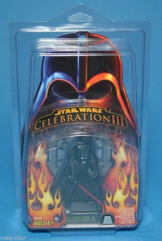 Star Wars Rots Ultra Rare Celebration Iii Electronic Darth Vader.  Momc