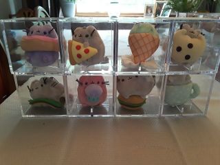 Pusheen Plush Blind Box Series 1.  Complete Set And Includes All 8.  Donut,  Taco