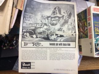 1965 Kit Tweedy Pie with Boss Fink Revell Rat Fink Ed “Big Daddy” Roth 8