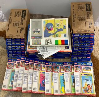 1986 Playskool Talk ‘n Play Electronic Learning System /w 42 Tapes