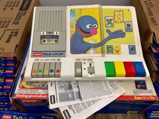 1986 Playskool Talk ‘N Play Electronic Learning System /w 42 Tapes 6