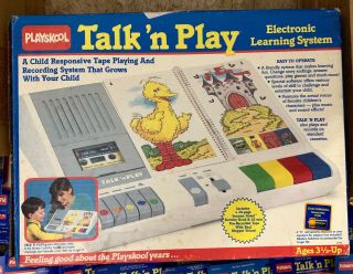 1986 Playskool Talk ‘N Play Electronic Learning System /w 42 Tapes 9