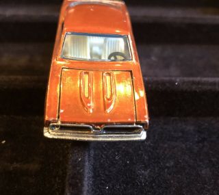 Orange Custom Barracuda White Interior Redline Hot Wheels Mattel 6