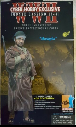 1/6 Dragon Cyber - Hobby Exclusive Mustapha Moroccan Inf French Exp Corps