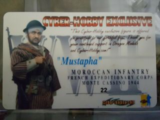 1/6 Dragon Cyber - Hobby Exclusive Mustapha Moroccan Inf French exp corps 5