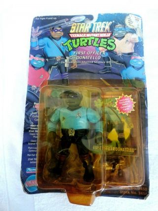 Tmnt Teenage Mutant Ninja Turtles Star Trek First Officer Donatello