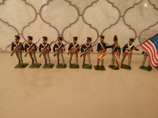 US - Mexican War Toy Soldiers 62 Figures Reviresco Cavalry Infantry Artillery 11