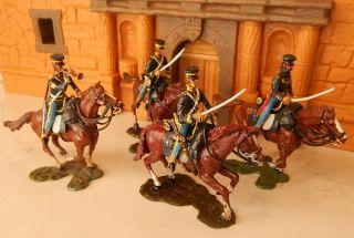 Us - Mexican War Toy Soldiers 62 Figures Reviresco Cavalry Infantry Artillery