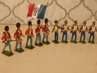 US - Mexican War Toy Soldiers 62 Figures Reviresco Cavalry Infantry Artillery 7