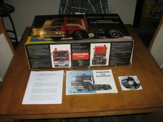 Vintage Pocher 1/8 Turbo Truck Volvo Intercooler F12 Model Car Kit