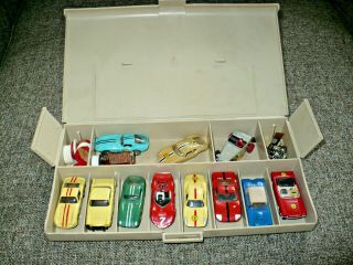 10 Aurora Ho Motor Powered Vehicles & 1 Body Plus Accessories & Carying Case