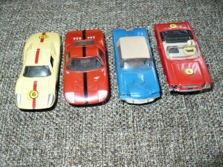 10 AURORA HO Motor Powered VEHICLES & 1 BODY plus ACCESSORIES & CARYING CASE 4