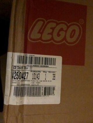 LEGO Star Wars Death Star II (10143) Never opened,  in cardboard 3
