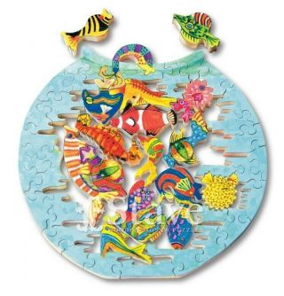 Stave Wooden Teaser Puzzle " Tropical Punch " 2000