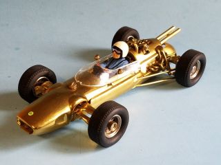 1/24/25 Slot Car 1963 Ford Lotus Brass Indy Race Car B6