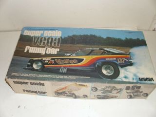 Vintage Rare Aurora 1/16 Scale Vega Funny Car Voodoo Vega