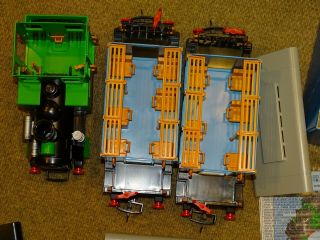 Playmobil TRAIN SET 4005 Set GREEN & BLUE SET complete G scale 11