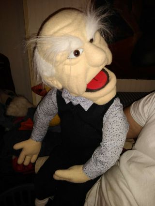 Old Man Ventriloquist Figure,  Character,  Puppet,  Doll,  Dummy,  Plush 2