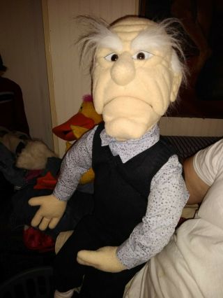 Old Man Ventriloquist Figure,  Character,  Puppet,  Doll,  Dummy,  Plush 3
