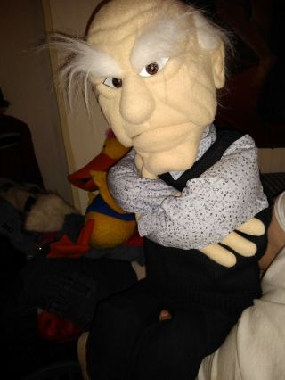 Old Man Ventriloquist Figure,  Character,  Puppet,  Doll,  Dummy,  Plush 4