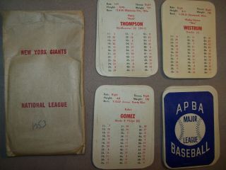 1953 Apba Baseball Cards Complete