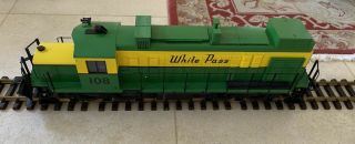 White Pass LGB Diesel.  Sound.  Perfect.  25552 Green/Yellow.  Classic. 2