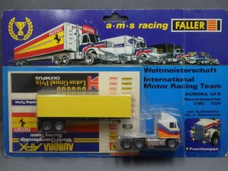 Faller Ams/afx Astro 95 International Racing Team Truck Ho Scale Slot Car