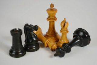Antique Chess Set Jaques Staunton
