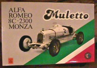 Pocher Alfa Romeo 8c 2300 Monza Muletto 1:8 Scale,  Unbuilt Kit,