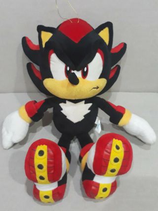 Shadow The Hedgehog Sonic Adventure 2 Sega 2001 Ufo Prize 15 " Plush Doll Japan