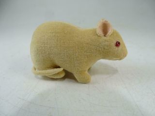 Vintage Stuffed Animal Mouse Rat Toy Plush Steiff Germany 2.  5 " Long Felt Antique