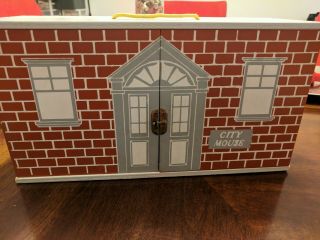 Fao Schwarz Vintage Steiff City Mouse House Complete Very Hard Find