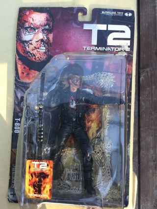 Mcfarlane Toys Movie Maniacs T2 Terminator 2 Judgement Day T - 800