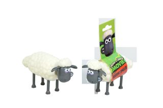 Shaun The Sheep The Movie - Bobbing Shaun Toy (14cm) X 3 Cute - Cool Item