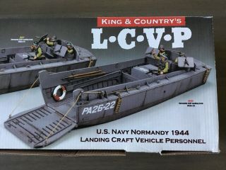 King & Country DD138 U.  S.  Navy Normandy 1944 Landing Craft Vehicle Personnel 2