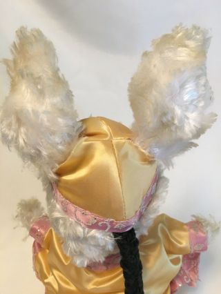 Vintage Rushton Rubber Face Plush Chinese Asian Bunny Rabbit Doll - 14 