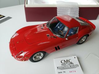 Cmc Ferrari 250 Gto Red 1962 M - 154 1:18 L1