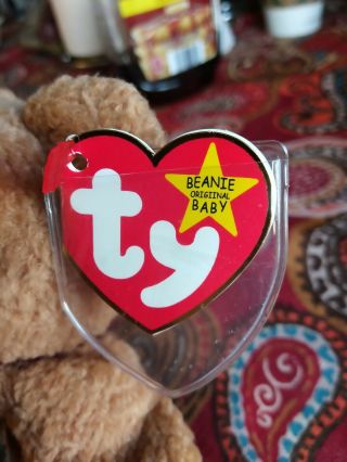 Ty Beanie Babies Curly The Bear Plush - 4052 3