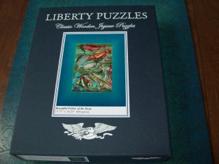 Liberty Wooden Puzzle - Fishes of the Deep 4