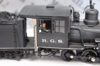 Rio Grande Southern 42 “Sn3” 3/16”=1’0” Milestone Models Black Brass Engine 7