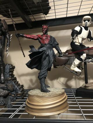 Sideshow Star Wars Mythos Darth Maul Dark Disciple Statue