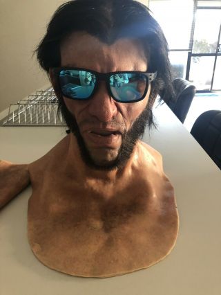 Wolverine Spfx Silicone Mask Hands And Claws Cosplay